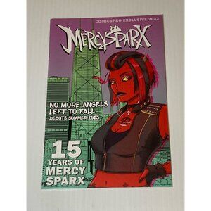 MERCY SPARX 2023 COMICSPRO EXCLUSIVE ASHCAN SIGNED BY JOSH BLAYLOCK DEVIL'S DUE